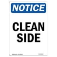 thumbnail image 1 of SignMission OS-NS-A-1218-V-10624 12 x 18 in. OSHA Notice Sign - Clean Side, 1 of 1