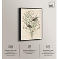 thumbnail image 2 of Airy Thicket Canvas Print Botanical Art by Art Remedy, Black Frame, 30 x 45, 2 of 6
