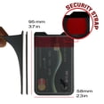 thumbnail image 3 of Mobile Phone Wallet, Smartphone - Credit Card Holder & Adhesive Wallet - Dark Gray, 3 of 6
