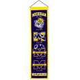 thumbnail image 1 of Michigan Wolverines Heritage Banner, 1 of 1