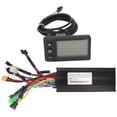 thumbnail image 2 of Controlador de onda sinusoidal 24V DC 36V 48V 30A S866 pantalla LCD Kit de controlador de Motor de bicicleta eléctrica para Scooter Eléctrico YUNYI BRAND  Deportes, 2 of 8