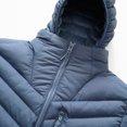 thumbnail image 5 of Men’s Lightweight Packable Hooded Jacket – Water Resistant Travel Puffer, 5 of 6