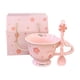 thumbnail image 3 of Taza de café de cerámica estética para , leche, cacao, café, taza floral femenina, regalo de cumpleaños de Valentín para mujeres y niñas. Rosa, 3 of 8
