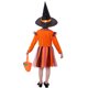 thumbnail image 3 of Ropa de Halloween para niñas pequeñas, disfraz, vestido de fiesta y sombrero, 3 of 9