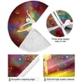thumbnail image 2 of Coolnut Ballet Christmas Tree Skirt Home Decoration Large Round Christmas Tree Skirt for Holiday Party Home Christmas Day Ornaments,35.4", 2 of 6