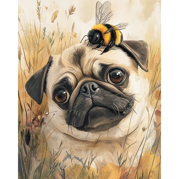 Paint by Numbers for Adults Kids Beginner Autumn Nap DIY Acrylic Painting by Numbers Kits with Brushes Acrylic Pigment Home Decoration Gifts 16 x 20 inch