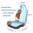 thumbnail image 3 of Daiia Funny Cat Taking a Bath Printed Car Seat Cover - Waterproof & Sweatproof - Universal Fit, Machine Washable, Non-Slip - Seat Protector for Car, Truck, SUV, Van (1 Pack), 3 of 5