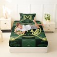 thumbnail image 4 of Catabedysis Alphabet A Twin Sheets For Boys,Golf Sport Games Bedding,3 Pieces,1 Fitted Sheet and 1 Pillowcase, 4 of 6