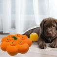 thumbnail image 3 of GUOOL Creative Dog Vegetable Plush Toy Pull The Fruit Stuffed Toy for Dogs Cats Pumpkin, 3 of 9
