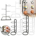 thumbnail image 2 of Indoor Children Basketball Storage Rack Home Put Ball Football Storage Basket G4, 2 of 8