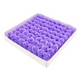 thumbnail image 1 of 81Pcs/Case Soap Flower Realistic Romantic Multi-layer Petals Bright Color Artificial Scented Rose Gift Box Daily Use, 1 of 8