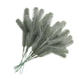 thumbnail image 1 of Cateissary 24 Uds. De tallos de pino sintético, decoración del hogar, decoración del hogar, árbol de Navidad, plantas decorativas para el Verde con polvo 24PCS, 1 of 6