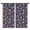 Blue Skull Rose, variant on Blackout Kids Curtains,Beige Gothic Skull Pumpkin Rose Pattern Childrens Insulated Curtains Set Of 2,Bedroom Essentials,Toddler Room Decor 42x54in(106x137cm)