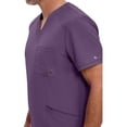 thumbnail image 3 of Infinity Cherokee V- Neck Men's Scrub Top with Rib Knit Back Panels with 3 Pockets and 360 Stretch - CK900A, 3 of 9