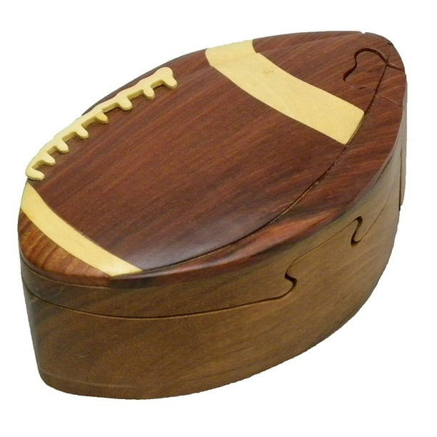 Football Secret Wooden Puzzle Box