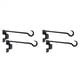 thumbnail image 1 of Paquete de 4 Colgadores Giratorios para Plantas de 12 Pulgadas, Resistentes, para Exteriores, para Cestas Flores, Macetas, Comederos para Pájaros, Linternas, Campanillas de Viento, 1 of 5