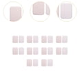 thumbnail image 6 of yotijay 10Pcs Hook and Loop Strips with Adhesive Hook and Loop Tape for Mats Curtain Pink, 6 of 9