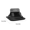 thumbnail image 3 of Support de Téléphone pour Tableau de Bord, Base en Silicone Antidérapante, Rotation à 360 Degrés, Visualisation Horizontale et Verticale, Convient aux Téléphone Intelligent de 4,7–6,8 Pouces pour la Navigation GPS et la Conduite Mains Libres, 3 of 7