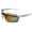 White Frame With Multi-Color Mirror Lenses, variant on Rawlings Youth RL-SMU-2210 Baseball Sunglasses Grey