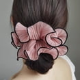 thumbnail image 3 of Giaone Fashion Lace Hair Scrunchies Hair Tie Hair Bun Hairpiece Women Headdress, 3 of 13