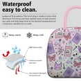 thumbnail image 3 of Lunch Bag Lunch Box for Women Reusable Insulated Lunch Bags,Water-Resistant Gothic Cooler Lunch Tote Bag, Large Capacity for Work Travel Picnic, 3 of 6