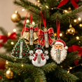 thumbnail image 2 of 2 Pcs Christmas Cash Gift Ornaments, Acrylic Money Holders for Tree Decor, Christmas Holder Ornaments, Festive Storage Hanging Charms, Money Holder Pendants, Decorative Gift‑Keeping Trinkets, 2 of 3