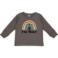 thumbnail image 3 of Inktastic 3rd Birthday Rainbow 3 Year Old Girl Girls Long Sleeve Toddler T-Shirt, 3 of 5
