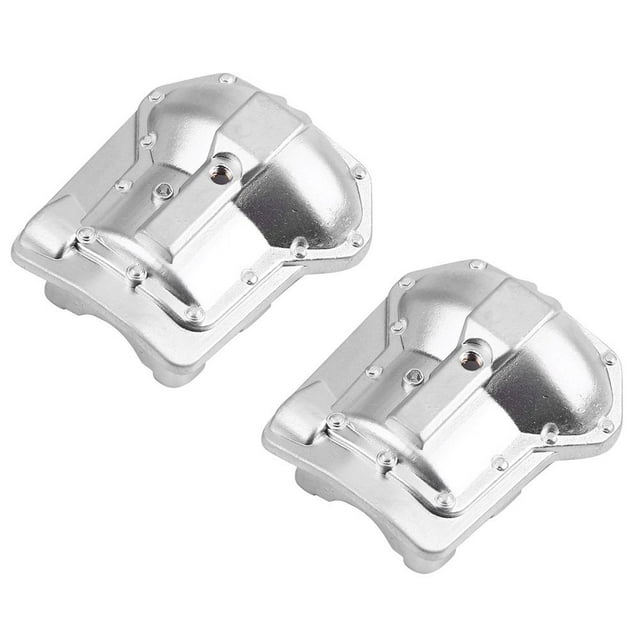 FAGINEY RC Rear Axle Housing Set, RC Front Axle Housing,Metal Axle Housing Cover for Traxxas TRX4 1/10 RC Crawler Car Front Rear Axles