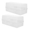 thumbnail image 1 of RUNROTOO White Waterproof Outdoor Electrical Box for Kitchen Use Electric Car Charging Plastic Power Strip Protection 2pcs, 1 of 8