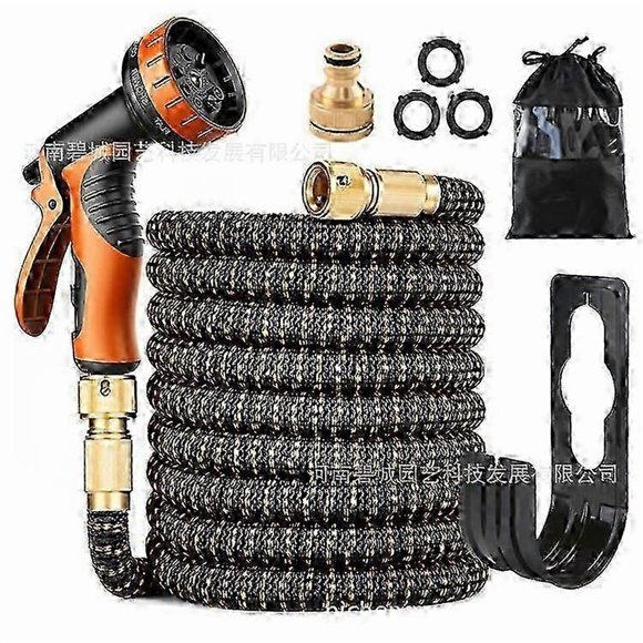 (100FT)Pocket Hose Copper Bullet Expandable Garden Hose Pattern Thumb Spray 25 FT Patented Lead-Free Ultra-Lightweight Solid Copperg