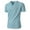 Light Blue, variant on Men's Muscle Fit Summer Casual Short Sleeve T-Shirt Slim Stretch Fashion Top Lightweight Comfortable Tee for Sports and Daily Wear Men's Loose Fit Casual Fashion Shirt
