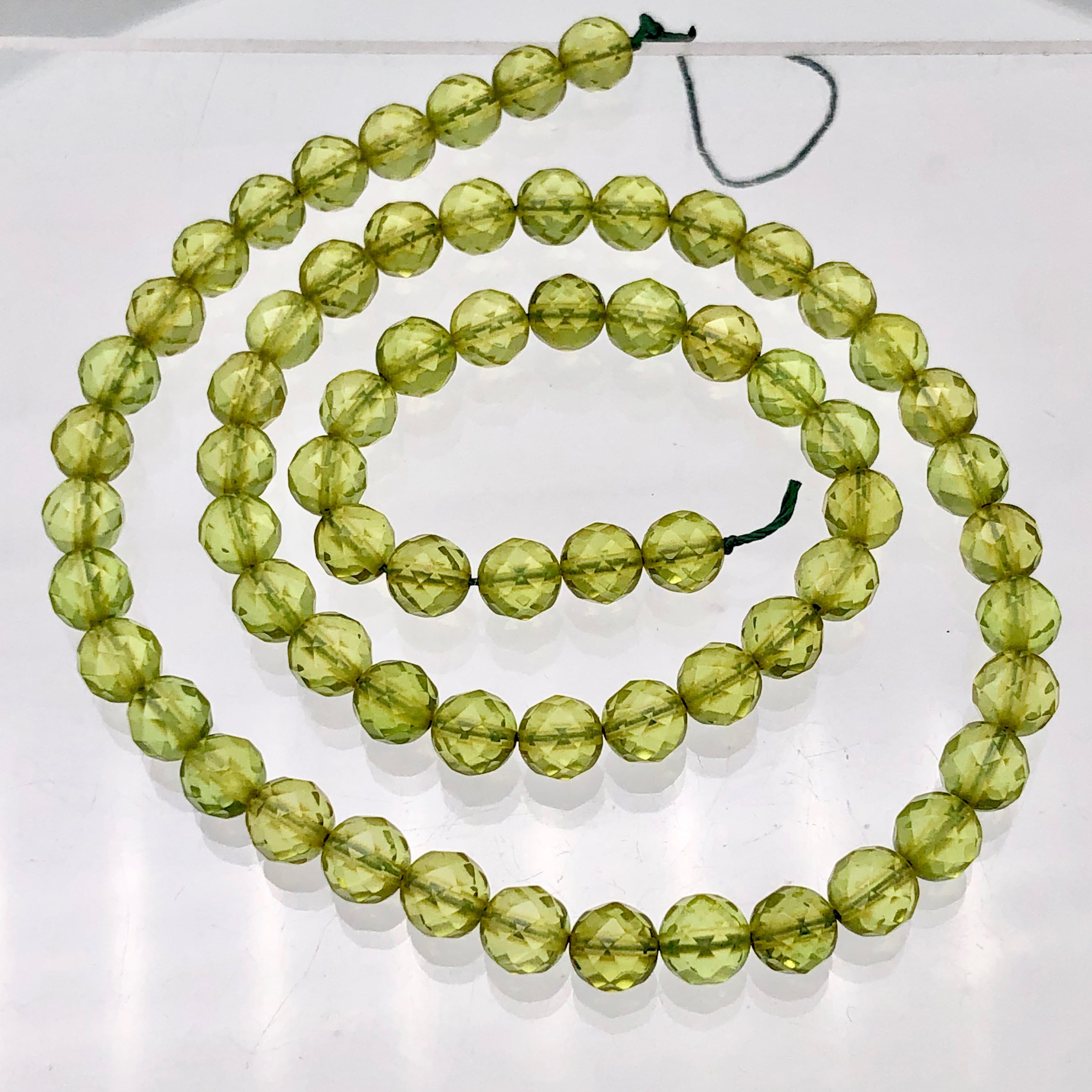 20 Gold Metallic Faceted Geometric Wood Beads 20mm with 4.2mm Large Hole 