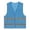 Light Blue, variant on Kids Safety Vest High Visibility Reflective Waistcoat for Boys Girls Sleeveless V Neck Workout Casual Outdoor Vest for 8-15 Years