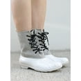 thumbnail image 2 of Instant Lace Up Women's Duck Boots in Grey, 2 of 6