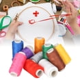 thumbnail image 4 of Hilo de coser ANGGREK Poliéster Mercerizado colores Ricos Brillantes manualidades, 4 of 7
