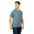 thumbnail image 2 of Playera Hombre Polo Club Cuello V American Fly Azul Talla CH, 2 of 5