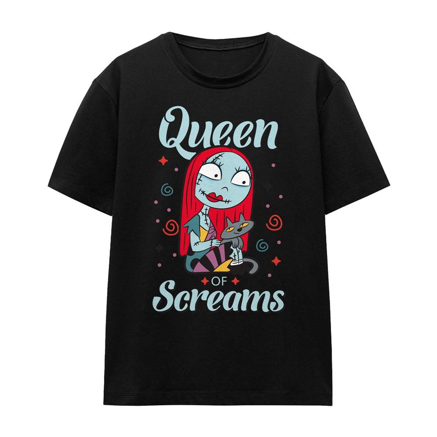 The Nightmare Before Christmas  Adult Queen Sally T-Shirt