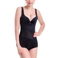 thumbnail image 1 of Body entrenador de cintura Control de barriga Levantamiento de glúteos Soporte para senos Camiseta sin mangas Ceñidora transpirable para recuperación postnatal Negro XL, 1 of 8
