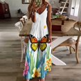 thumbnail image 3 of Dandelion Sleeveless Dress Evening Dresses Luxury Dresses Summer Dress Women 2025 Women's Summer Long Dress, 3 of 5