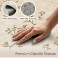 thumbnail image 6 of ODIKA 5'x7' Washable Area Rug Beige Traditional Floral Vintage Distressed Vine with Blossoms for Small Living Room, Bedroom, Easy Care, Non-Shedding, Pet Friendly, 6 of 7