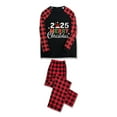 thumbnail image 6 of Ihaphap 2025 Merry Christmas Black Family Christmas Matching Pajamas Set, L-Men, 6 of 6