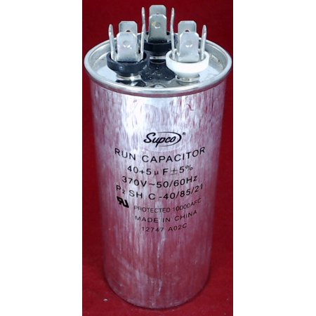Condensatore Doppio Bluefin 40/5 MFD 370/440V Per A/C Rheem Rudd Weathermaker - Ricambio