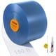 thumbnail image 1 of Cortina de tiras VEVOR, 150' de largo, 8" de ancho, 0,08" de grosor, tiras de plástico transparente y liso para puertas, rollo de tiras de cortina de PVC para puertas de almacenes, fábricas, 1 of 9