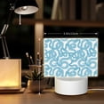 thumbnail image 6 of Fotbe Blue Snake Pattern Acrylic Night Light Gift with 3 Color ModesTouch-Sensitive LED Lamp Perfect Gift for Mother's Day, Birthday, or Christmas, 6 of 9