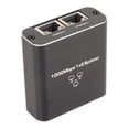 thumbnail image 1 of Divisor Gigabit Ethernet, 1 Entrada Y 2 Salidas Divisor LAN Eficiente Alimentado Por USB 1000 Mbps Plug And Play Negro Estable 6 Indicadores LED Para Televisores Inteligentes Para, 1 of 7