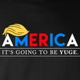 thumbnail image 3 of CafePress - America: It's Going To Be YUGE Long Sleeve T Shirt - Long Sleeve Dark T-Shirt, 3 of 4
