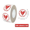 thumbnail image 3 of Valentines Day Heart Stickers, 500pcs, DIY Decoration, Scrapbooking Supplies, Valentines Day Party Decor, Heart Shaped Stickers, Valentines Day Gift, Valentines Day Craft Supplies, 3 of 6