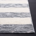thumbnail image 4 of Safavieh Easy Care Fergal Striped Polyester Machine Washable Area Rug, Gray/Ivory, 5' x 8', 4 of 12