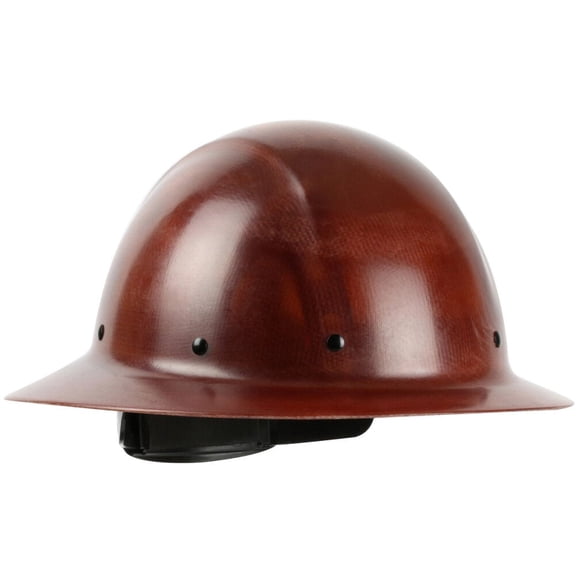 Protective Industrial Products Dynamic Wolfjaw Hard Hat Natural Brown Full Brim Smooth Dome