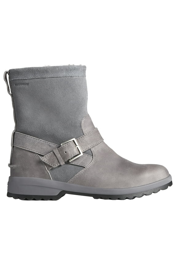 Womens Maritime Step In Round Toe Pull On Ankle Boots